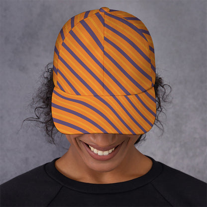 Halloween Line Pattern Print Baseball Cap