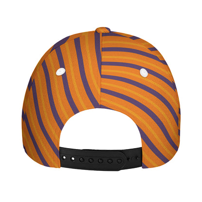 Halloween Line Pattern Print Baseball Cap