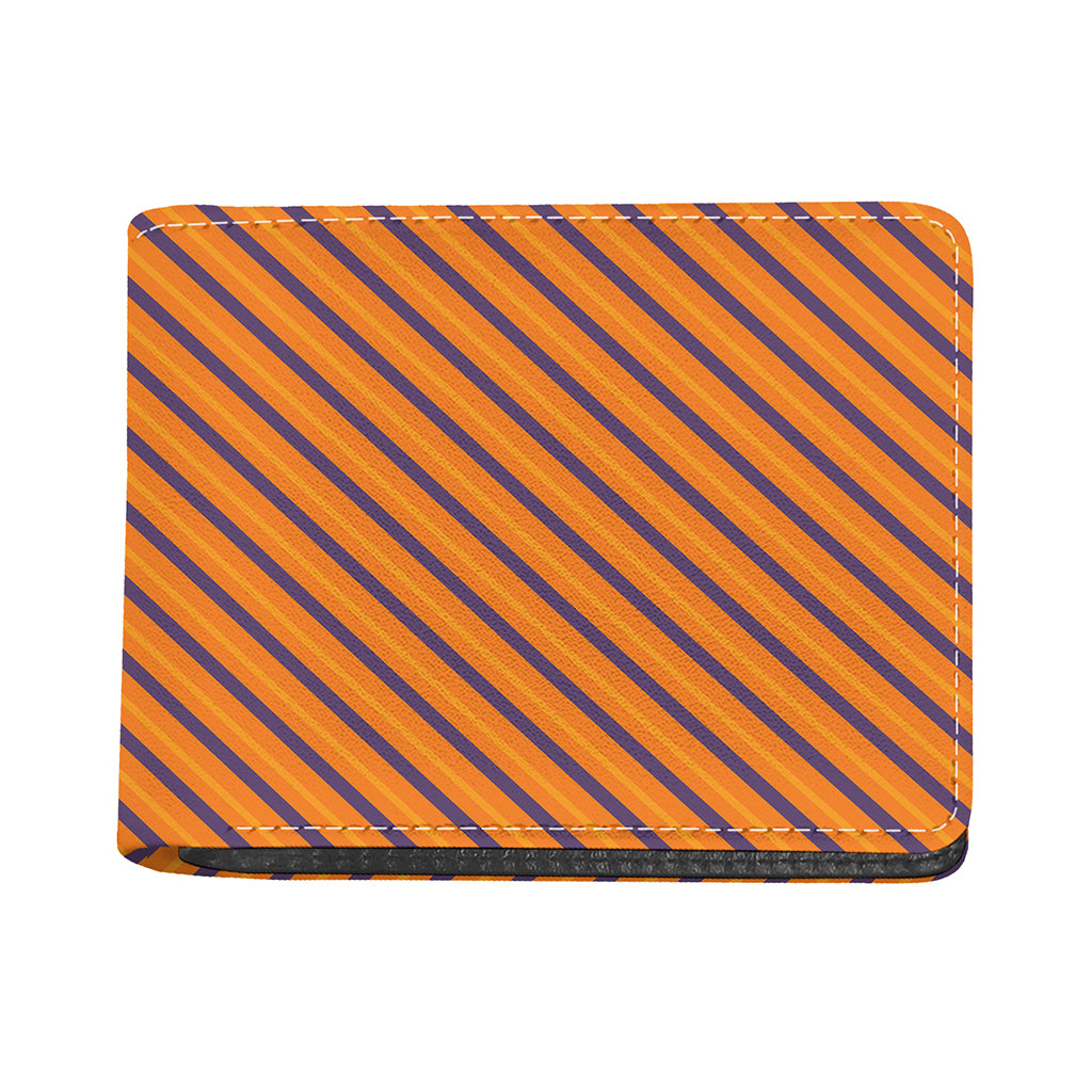 Halloween Line Pattern Print Bifold Wallet