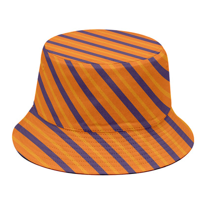 Halloween Line Pattern Print Bucket Hat