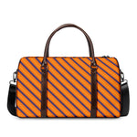 Halloween Line Pattern Print Duffle Bag