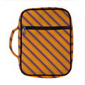 Halloween Line Pattern Print Front Pocket Bible Bag