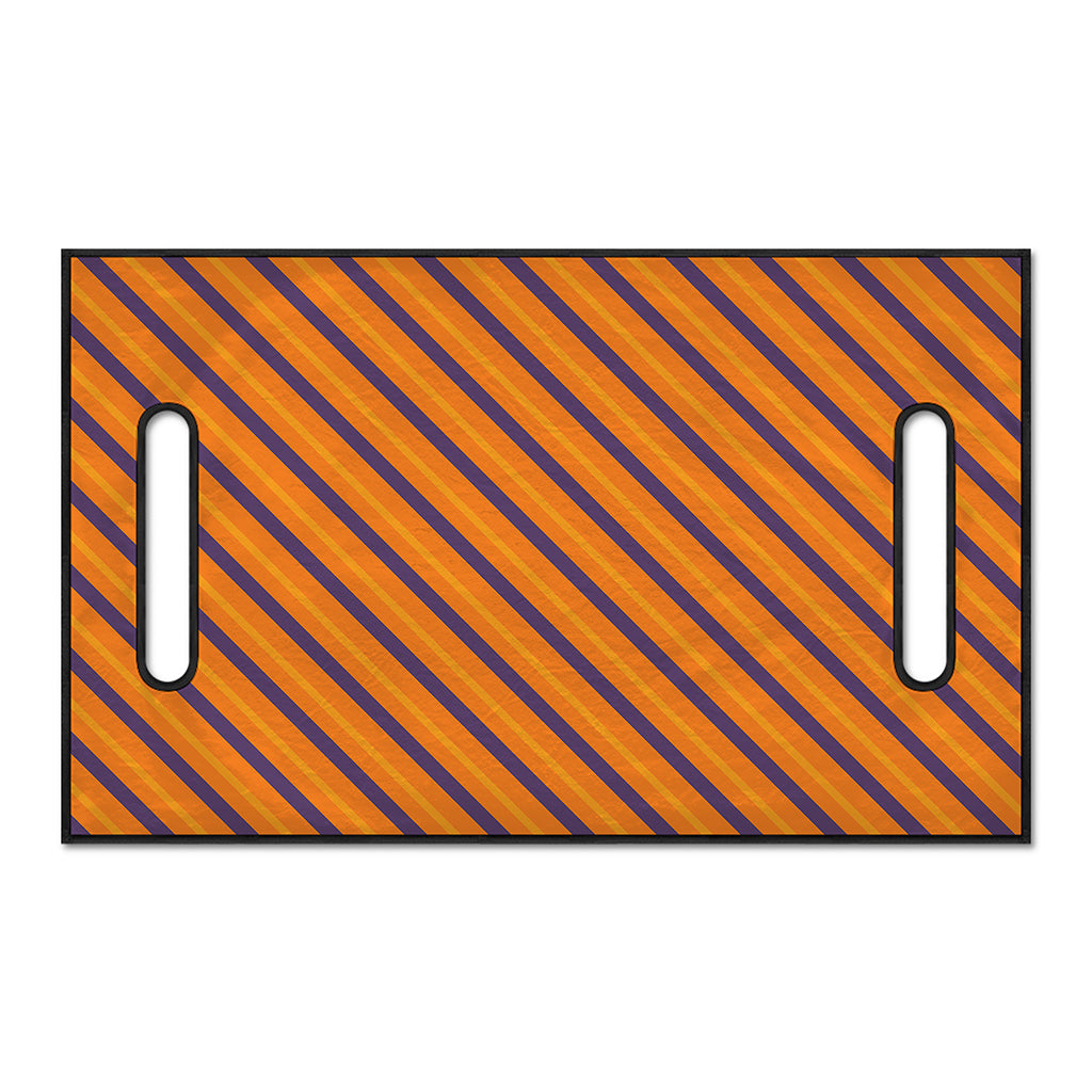 Halloween Line Pattern Print Golf Cart Seat Cover