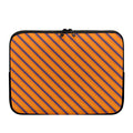 Halloween Line Pattern Print Laptop Sleeve