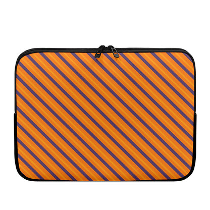 Halloween Line Pattern Print Laptop Sleeve