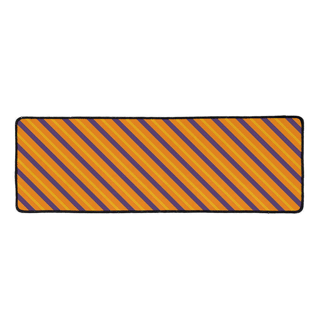 Halloween Line Pattern Print Long Kitchen Mat