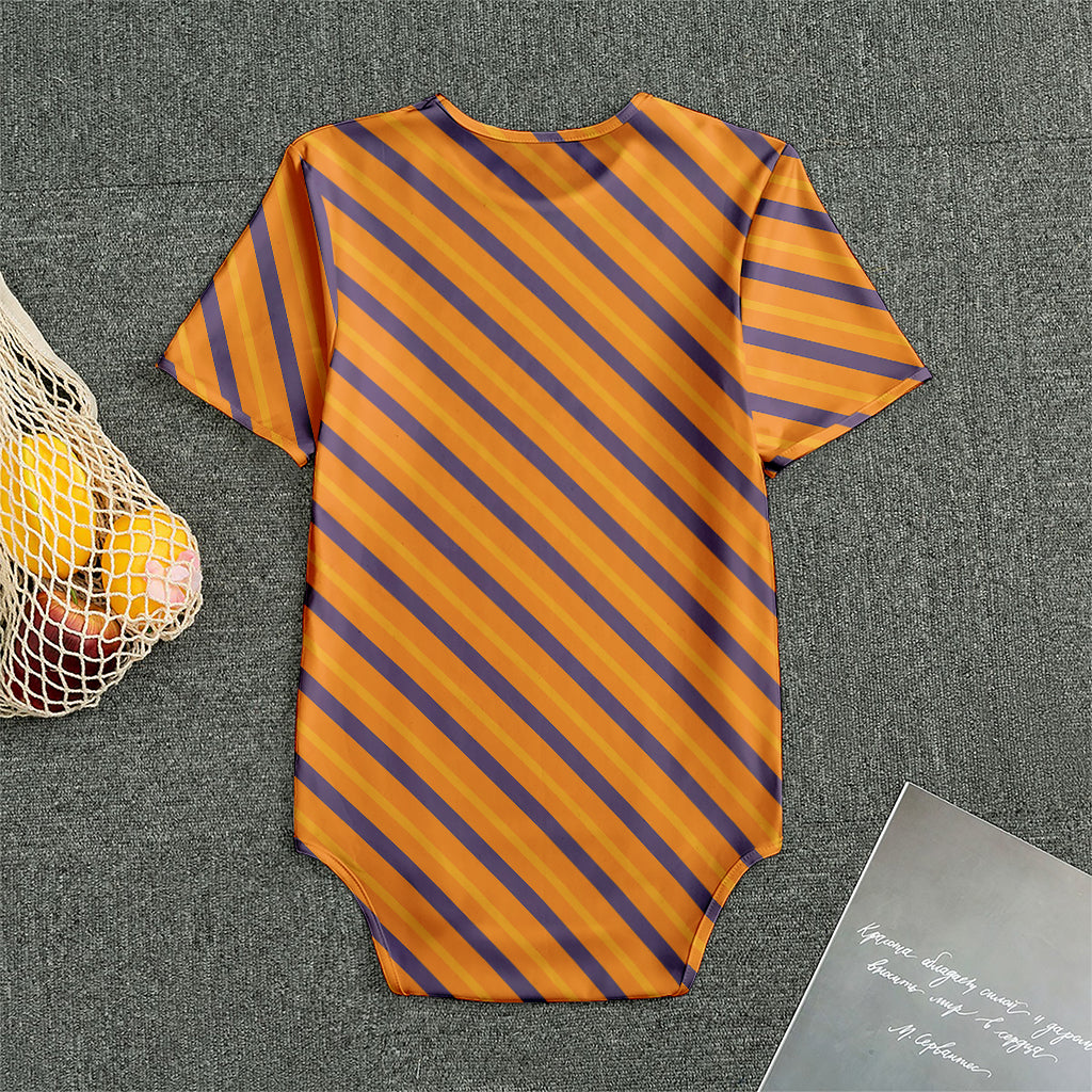 Halloween Line Pattern Print Men's Bodysuit
