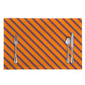 Halloween Line Pattern Print Placemat