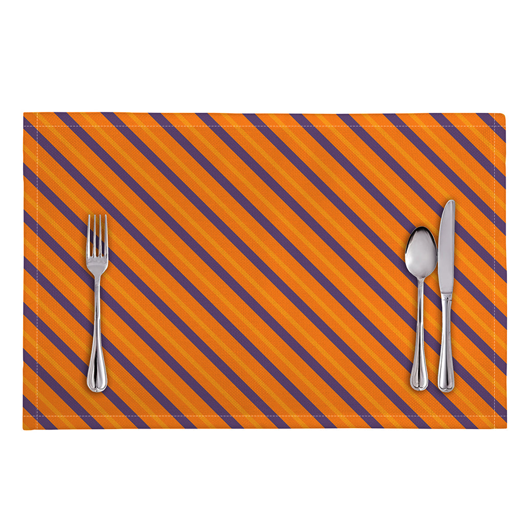 Halloween Line Pattern Print Placemat