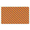 Halloween Line Pattern Print Polyester Doormat