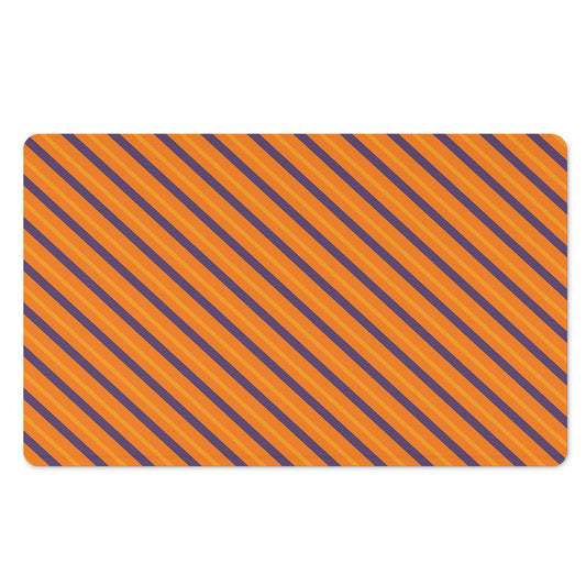 Halloween Line Pattern Print Polyester Doormat