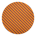 Halloween Line Pattern Print Round Blanket