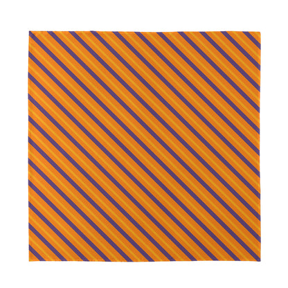 Halloween Line Pattern Print Silk Bandana