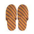 Halloween Line Pattern Print Slippers