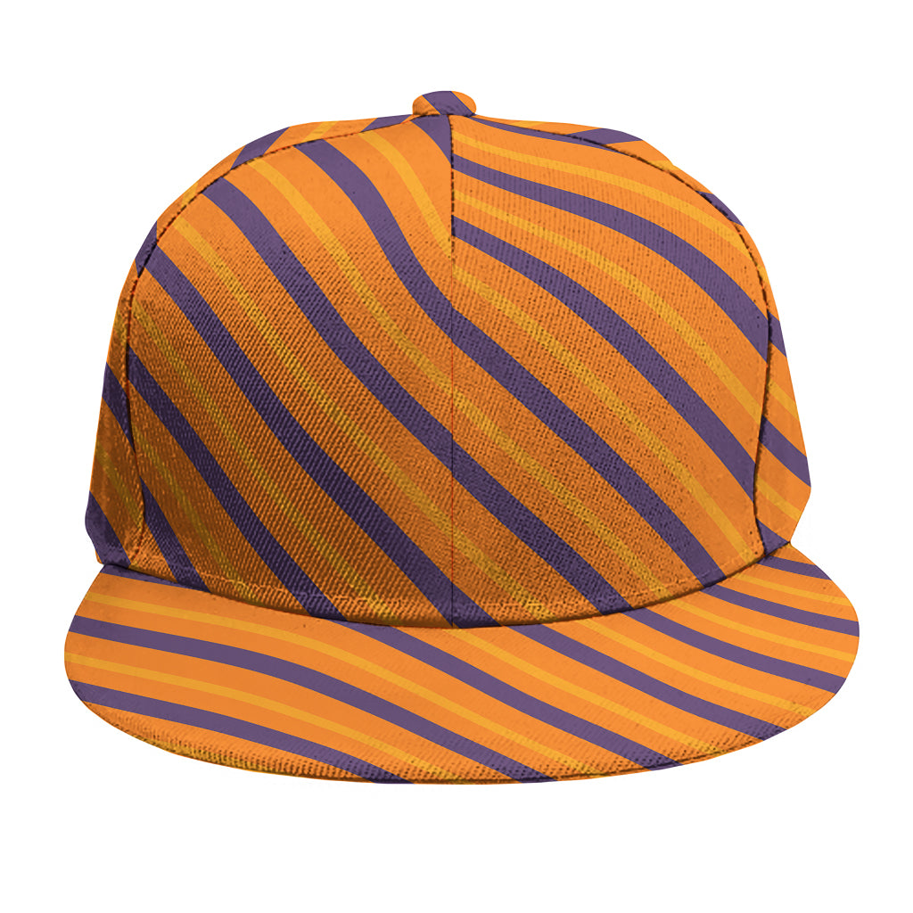 Halloween Line Pattern Print Snapback Cap