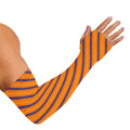 Halloween Line Pattern Print Sun Protection Arm Sleeves