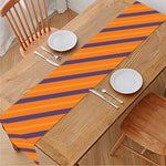 Halloween Line Pattern Print Table Runner
