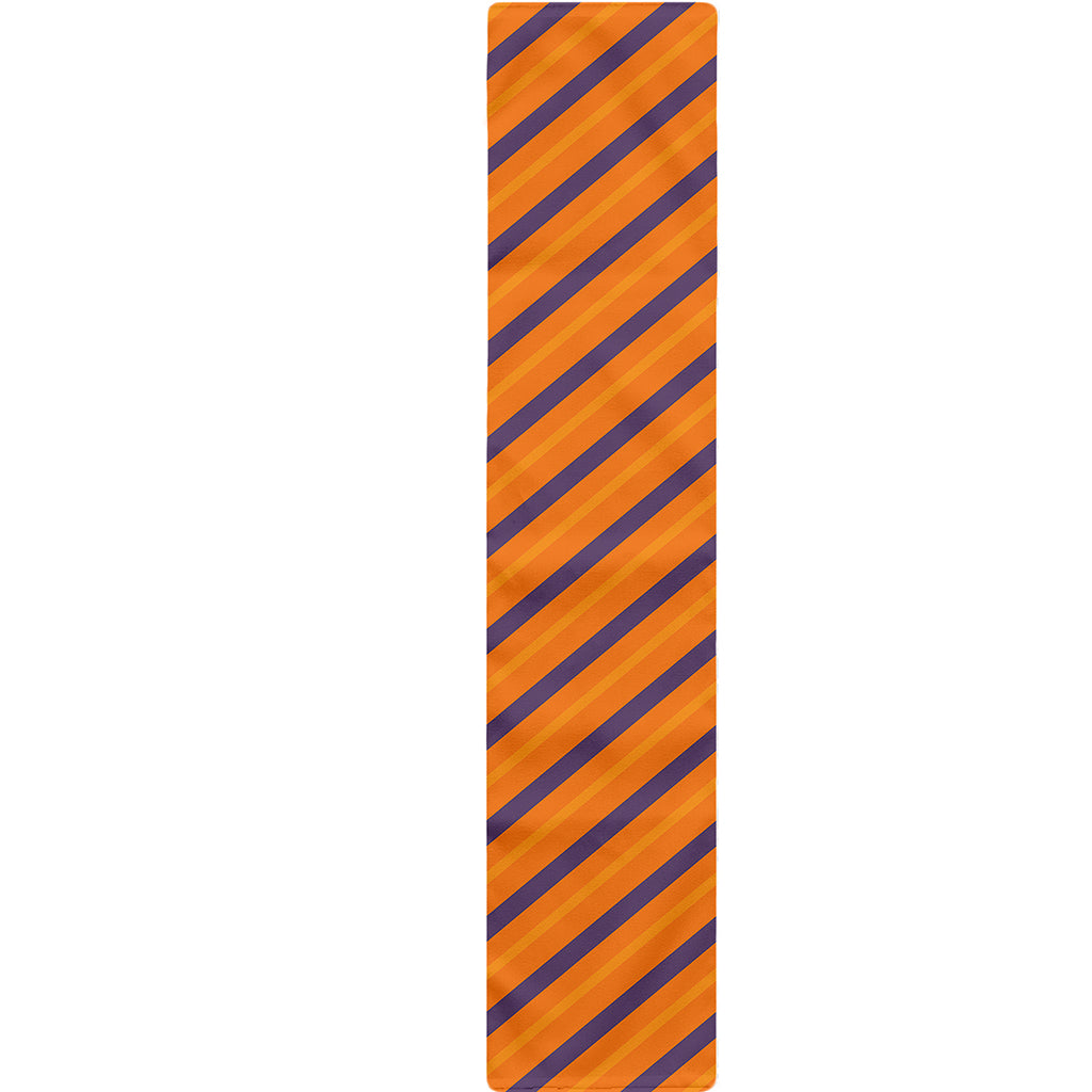 Halloween Line Pattern Print Table Runner