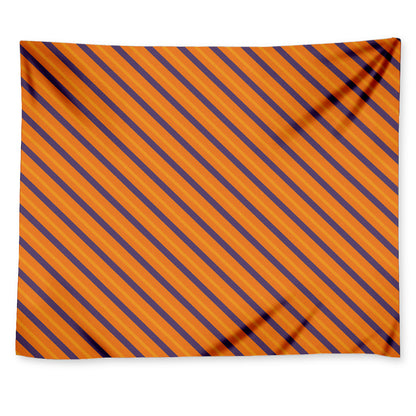 Halloween Line Pattern Print Tapestry