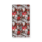 Halloween Monsters Pattern Print Baby Crib Sheet