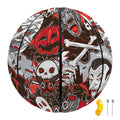 Halloween Monsters Pattern Print Basketball