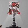 Halloween Monsters Pattern Print Bell Lamp Shade