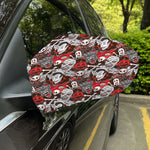 Halloween Monsters Pattern Print Car Side Mirror Covers