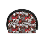 Halloween Monsters Pattern Print Coin Purse