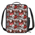 Halloween Monsters Pattern Print Crossbody Lunch Bag
