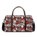 Halloween Monsters Pattern Print Duffel Bag