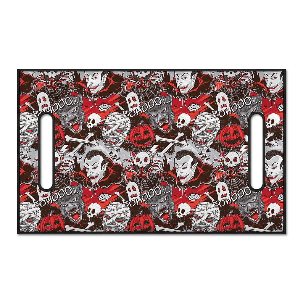 Halloween Monsters Pattern Print Golf Cart Seat Cover