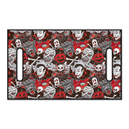 Halloween Monsters Pattern Print Golf Cart Seat Cover