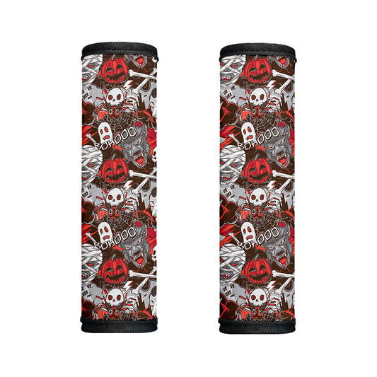 Halloween Monsters Pattern Print Handle Covers