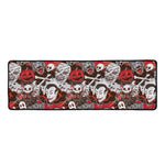 Halloween Monsters Pattern Print Long Kitchen Mat