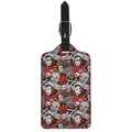 Halloween Monsters Pattern Print Luggage Tag