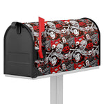 Halloween Monsters Pattern Print Mailbox Cover
