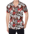 Halloween Monsters Pattern Print Men's Shirt