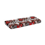 Halloween Monsters Pattern Print Piano Keyboard Cover