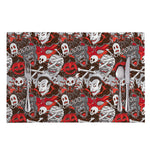 Halloween Monsters Pattern Print Placemat