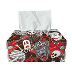 Halloween Monsters Pattern Print Rectangle Tissue Box Cover