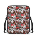 Halloween Monsters Pattern Print Rectangular Crossbody Bag