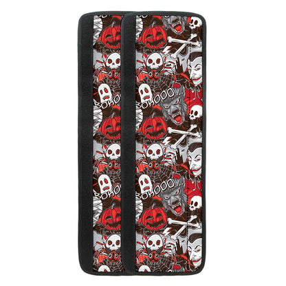Halloween Monsters Pattern Print Refrigerator Handle Covers