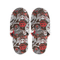 Halloween Monsters Pattern Print Slippers