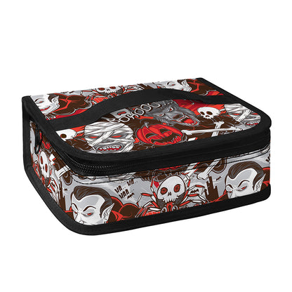 Halloween Monsters Pattern Print Small Lunch Bag