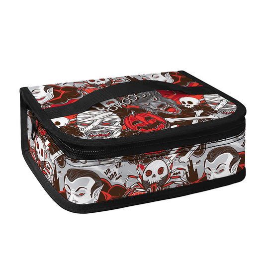 Halloween Monsters Pattern Print Small Lunch Bag