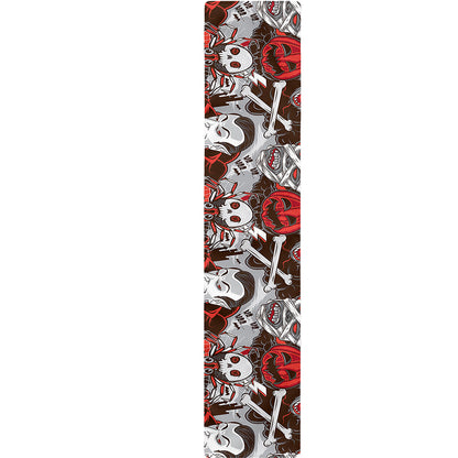 Halloween Monsters Pattern Print Table Runner