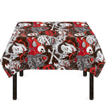 Halloween Monsters Pattern Print Tablecloth