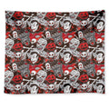 Halloween Monsters Pattern Print Tapestry