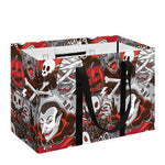Halloween Monsters Pattern Print Utility Tote Bag