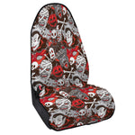 Halloween Monsters Pattern Print Waterproof Car Seat Cover